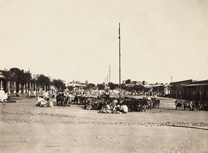 Building an Empire in the Fascist age: the ancient market square of Asmara, 09/05/1936 by Modestino Baldinetti