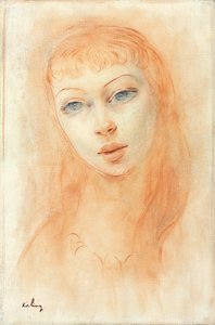 Portrait of a Woman by Moise Kisling