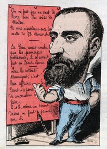 Allegory of a radical in the 19th century