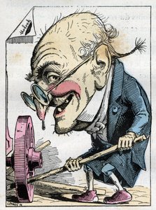 Allegory of the French Senate in the 19th century by Moloch