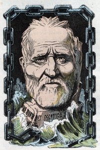 Portrait of Louis Auguste Blanqui, French socialist theorist and revolutionary by Moloch
