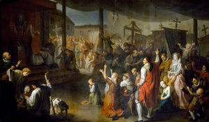 The Vote of the Citizens of Carmarthenshire to End the Plague of 1630 by Moneta Jr. Sleet