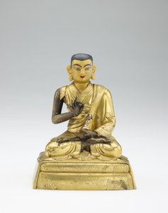 Unidentified Teacher, from a Partial Set of Lamas and Teachers, Mid 19th Century