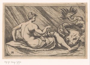 Hesione visited by a sea monster by Monogrammist AB