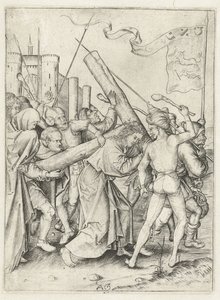 Carrying of the Cross (Passion Story) by Monogrammist AG
