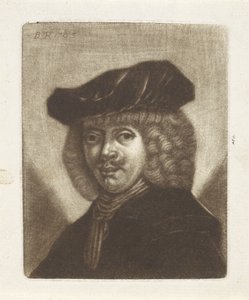 Bust of a Man with a Beret by Monogrammist BVH