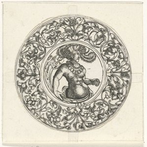 Round Leaf with Lucretia