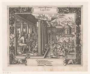 Childhood Under the Influence of Mercury by Monogrammist HF (graveur)