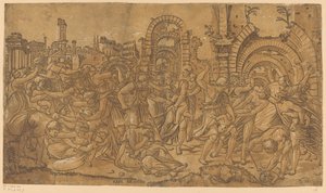 Massacre of the Innocents in Bethlehem by Monogrammist NDB