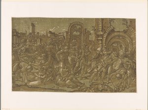 Massacre of the Innocents in Bethlehem by Monogrammist NDB