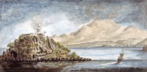 The Martinique. View of Fort Francais, c.1810-1815