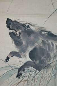 Inoshishi-zu by Mori Sosen by Mori Sosen