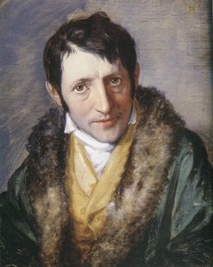 Portrait of Carl Ludwig Börne, 1833 by Moritz Daniel Oppenheim