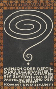 Variety Act 10: Man or Reptile or Razor by Moritz Jung