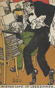 Viennese Café: In the Reading Room by Moritz Jung