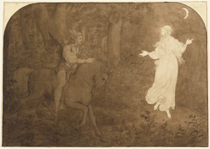 The Apparition in the Forest by Moritz Ludwig von Schwind