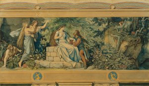 The Beautiful Melusine: II. At the Forest Well by Moritz Ludwig von Schwind