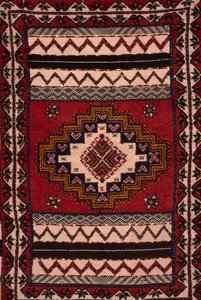 Carpet (detail) by Moroccan School