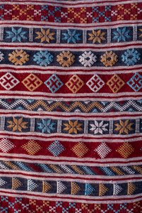 Carpet (detail) by Moroccan School