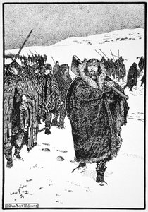 Murtough on his Journey with the King of Munster in Fetters