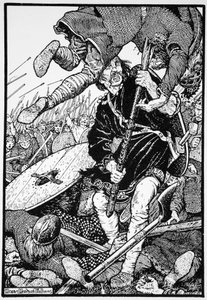 Thorolf Slays Earl Hring at Brunanburgh
