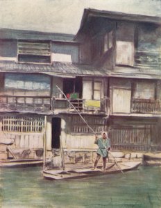 A By-Canal, 1901 by Mortimer L Menpes