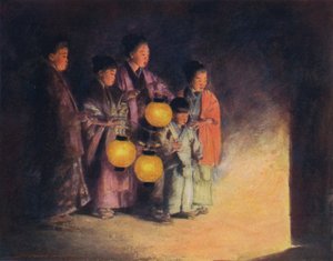 By the Light of the Lantern by Mortimer L Menpes