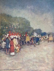 On the Alipur Road, 1903
