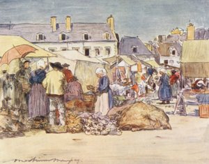 A Sabot-Stall by Mortimer Ludington Menpes
