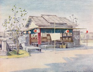 A Tea House by Mortimer Ludington Menpes
