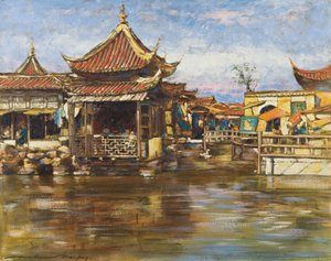 A Tea House, Shanghai, c.1909
