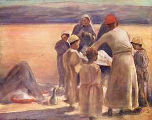 World’s Children: Geography Lesson by Mortimer Ludington Menpes