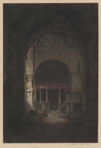Interior of St. Mark by Mortimer Menpes
