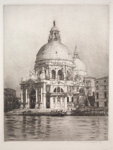 Santa Maria Della Salute by Mortimer Menpes