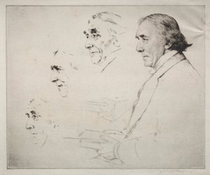 Sir Henry Irving by Mortimer Menpes