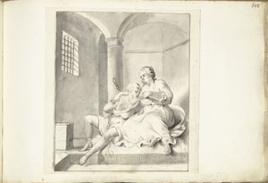 Cimon and Pero (Roman Charity) by Moses Ter Borch