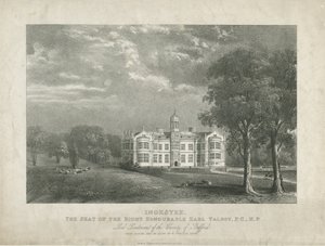 Ingestre Hall by Moses Webster