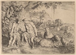 Mercury Lulling Argus to Sleep