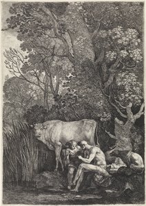 Mercury Lulls Argus to Sleep by Moyses van Wtenbrouck