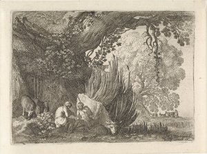 Mercury Lulls Argus to Sleep by Moyses van Wtenbrouck
