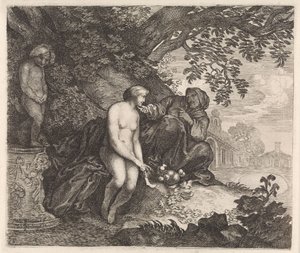 Vertumnus Tries to Seduce Pomona