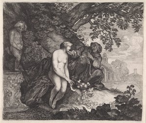 Vertumnus Tries to Seduce Pomona