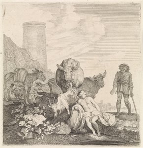 Woman Surprised While Bathing
