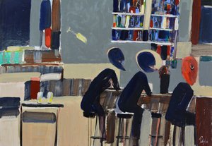 Abstract Bar Scene