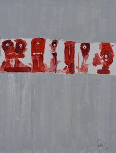 Quirky Red Characters by Mr PETTO