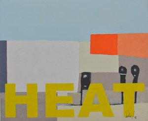 Yellow Heat Landscape
