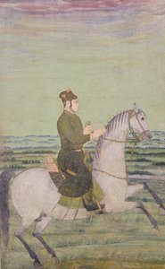 A Mughal Noble on Horseback, c.1700