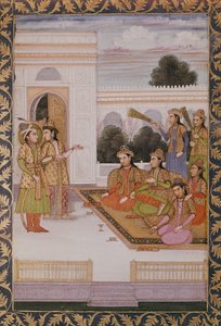 Joseph presented to the wives of Mizr by Zuleika, Potiphar