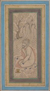 Man with Prayer Beads by Muhammad Ali