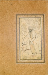 A Standing Dervish by Muhammad Muhsin